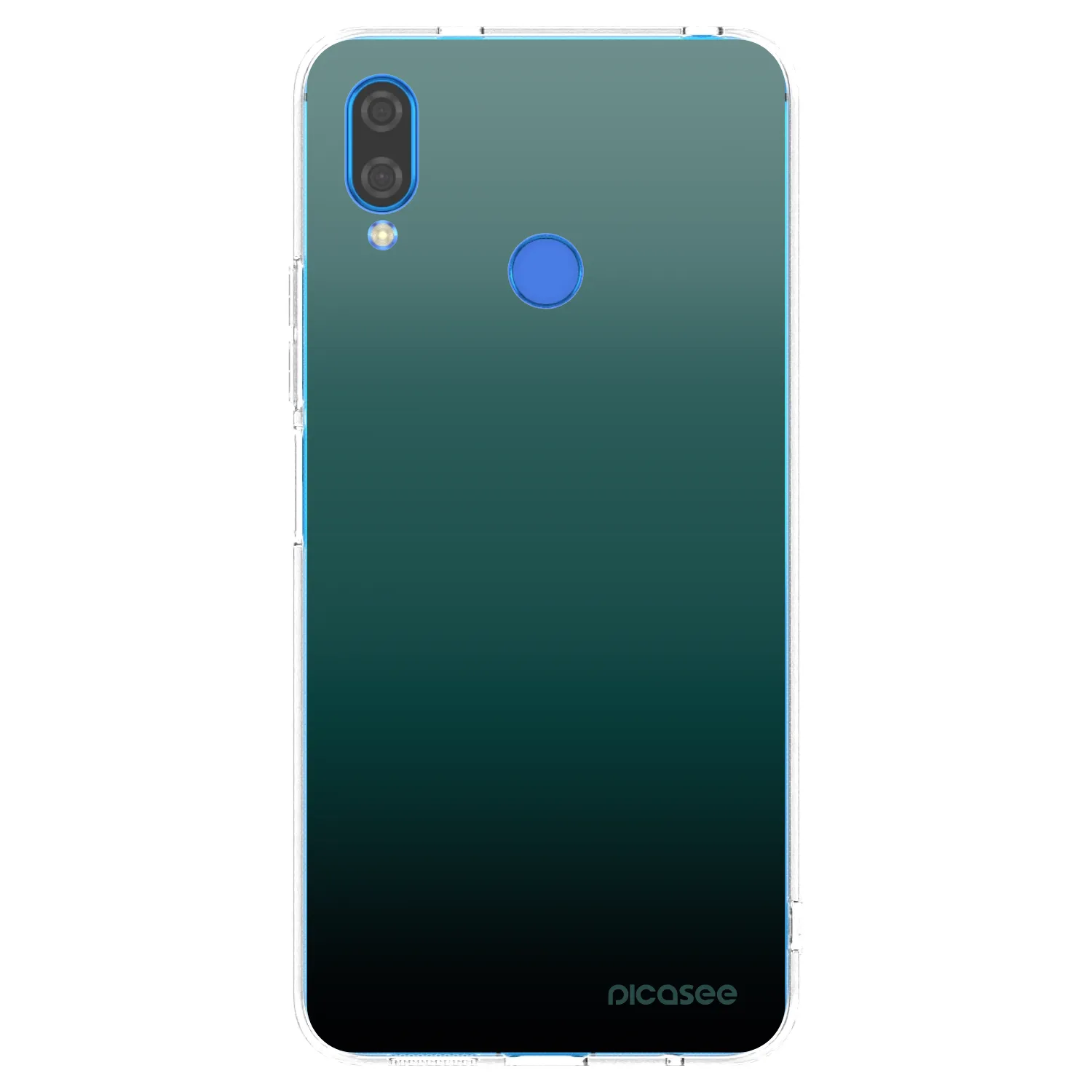 Picasee silikonowe przeźroczyste etui na Huawei Nova 3i - Verdant Fade