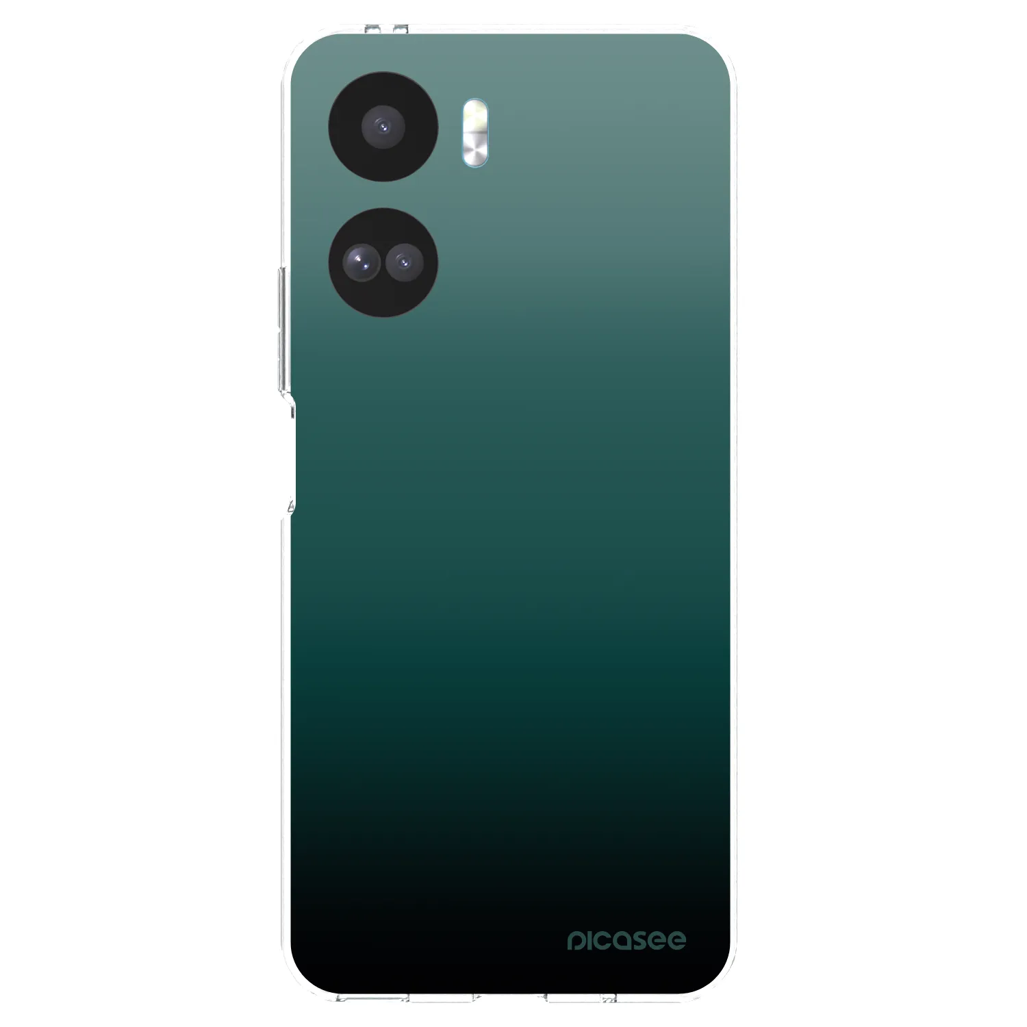 Picasee silikonowe przeźroczyste etui na Honor 90 Lite 5G - Verdant Fade