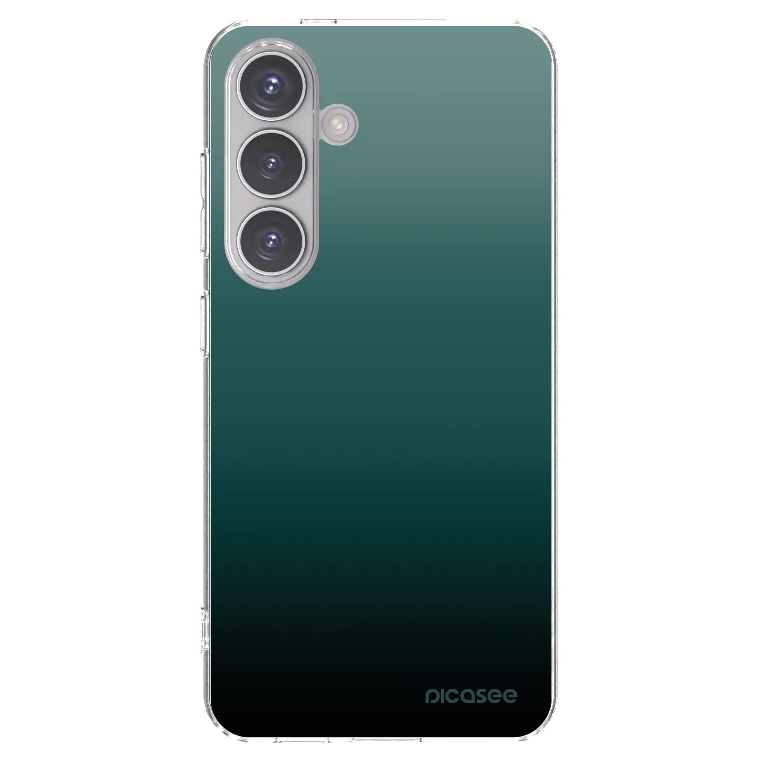 Picasee silikonowe przeźroczyste etui na Samsung Galaxy S24 S921B 5G - Verdant Fade