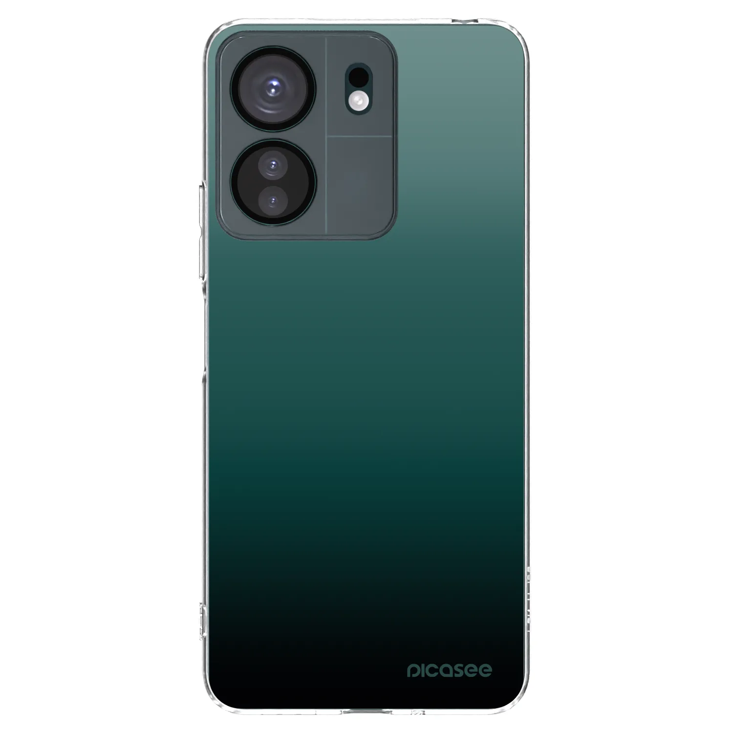 Picasee silikonowe przeźroczyste etui na Xiaomi Redmi 13C 4G - Verdant Fade