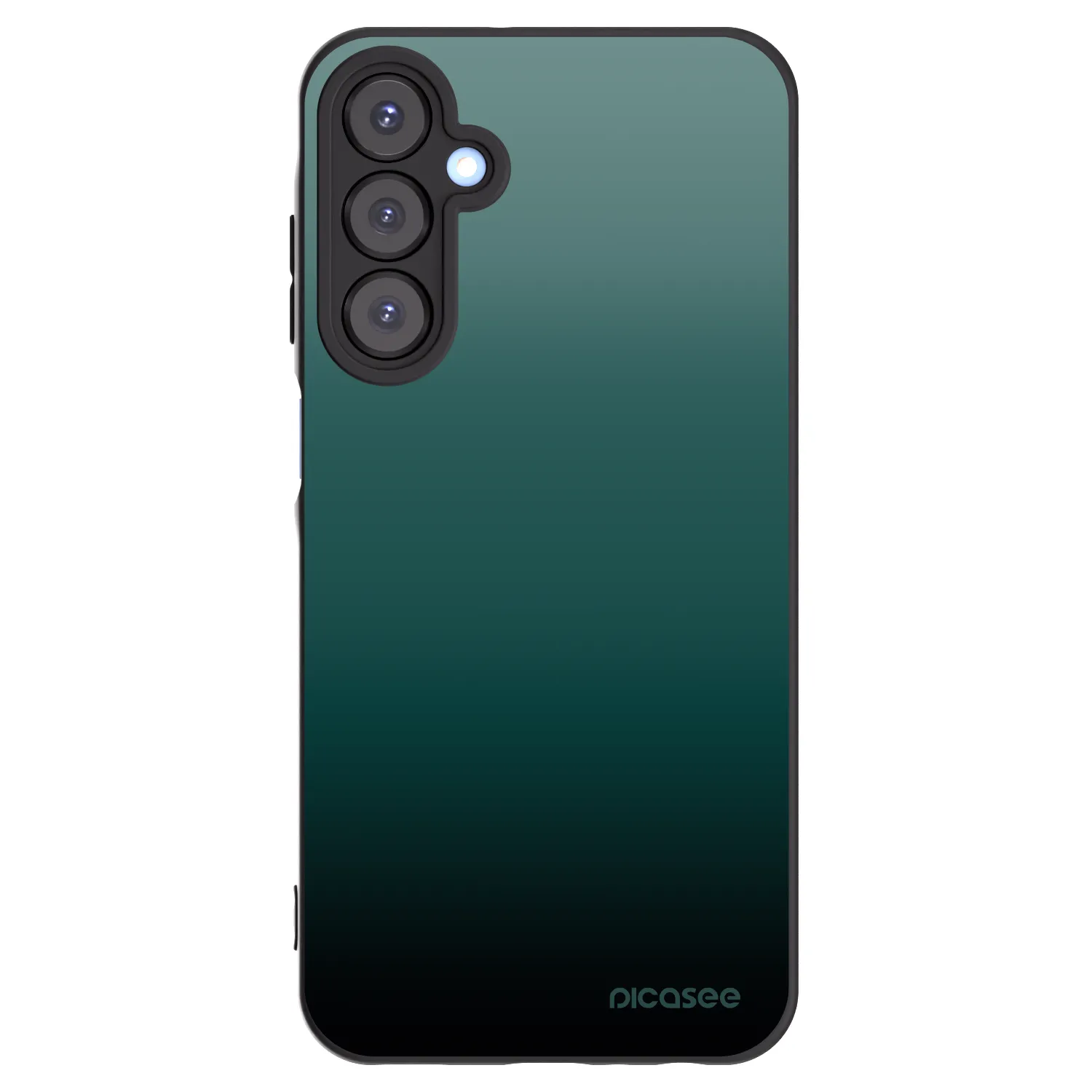 Picasee silikonowe czarne etui na Samsung Galaxy A25 A256B 5G - Verdant Fade