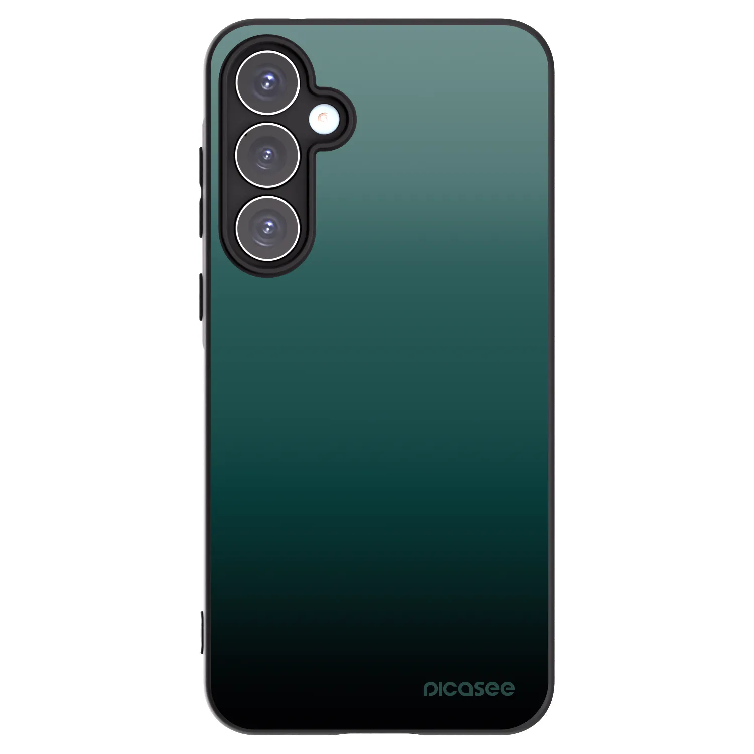 Picasee silikonowe czarne etui na Samsung Galaxy A55 5G A556B - Verdant Fade