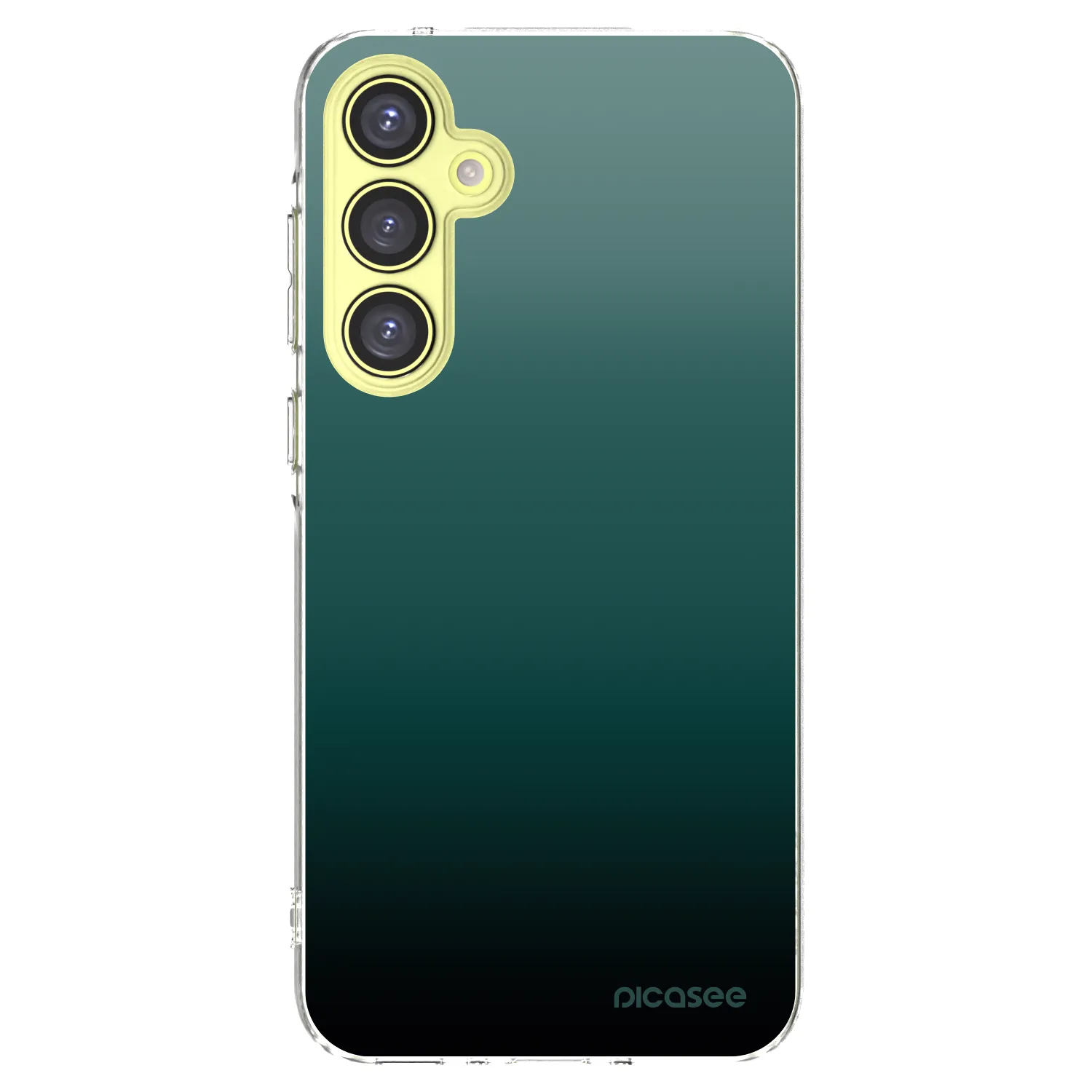 Picasee silikonowe przeźroczyste etui na Samsung Galaxy A35 5G A356B - Verdant Fade