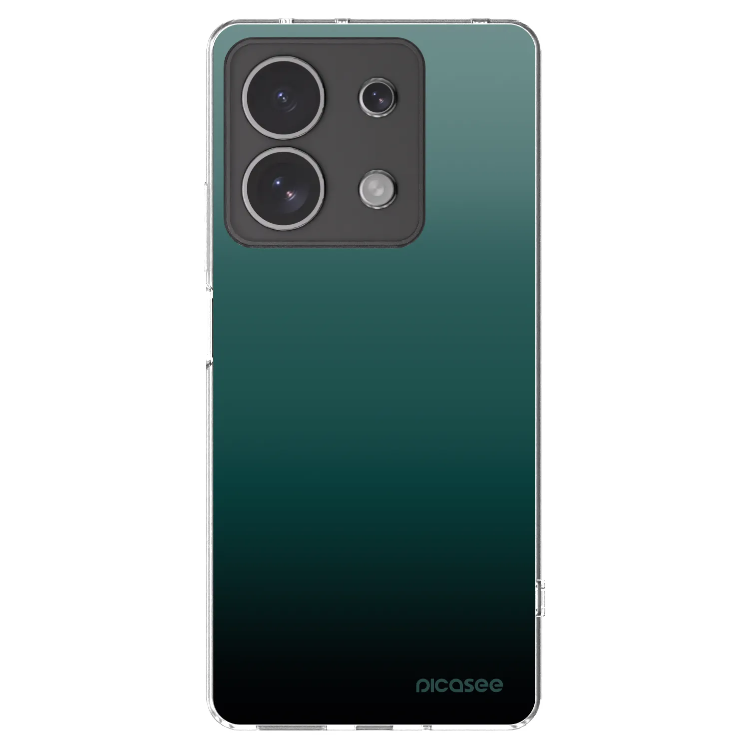 Picasee silikonowe przeźroczyste etui na Xiaomi Redmi Note 13 4G - Verdant Fade