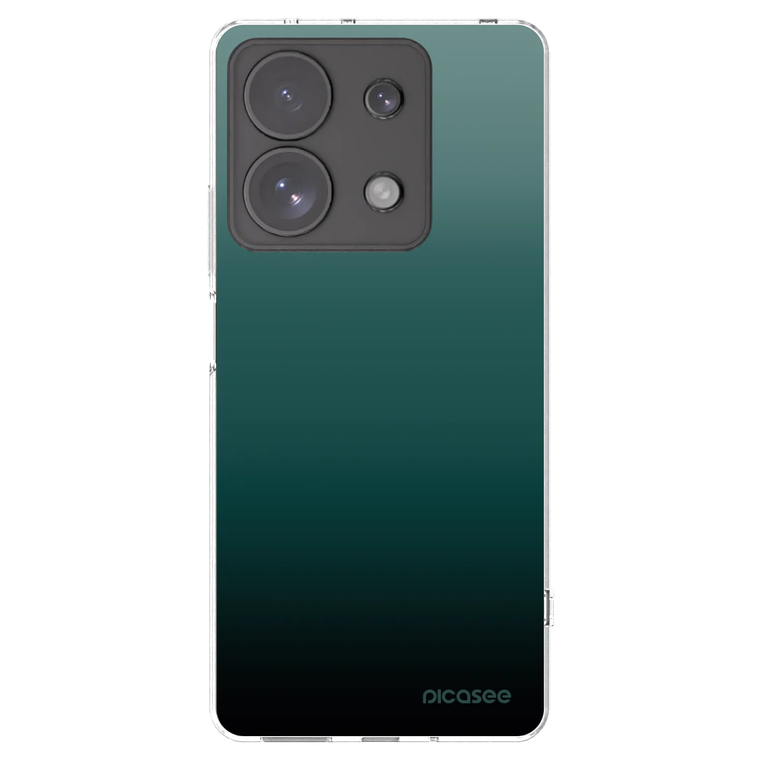 Picasee silikonowe przeźroczyste etui na Xiaomi Redmi Note 13 Pro 4G - Verdant Fade