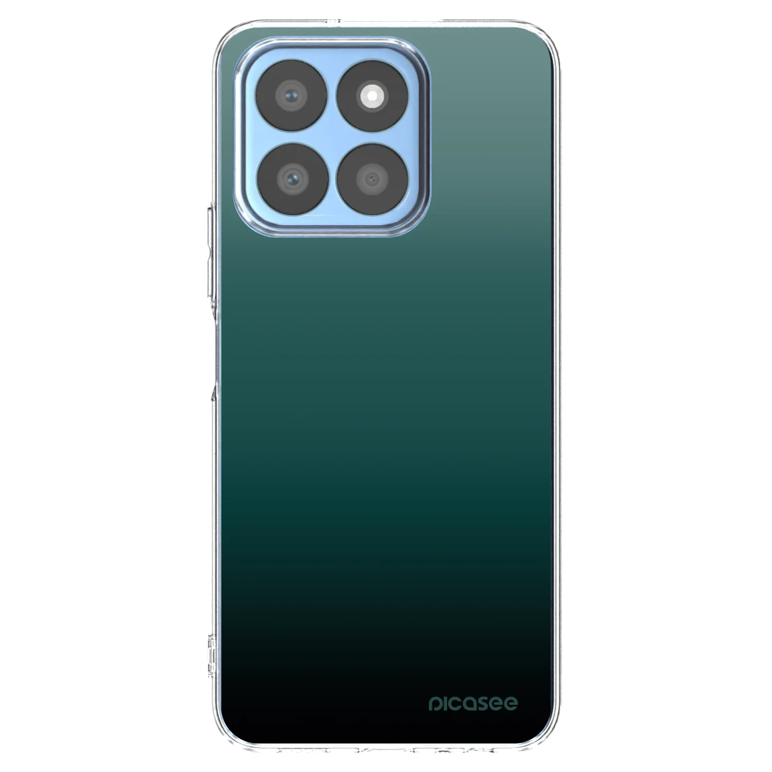 Picasee silikonowe przeźroczyste etui na Honor X8b - Verdant Fade