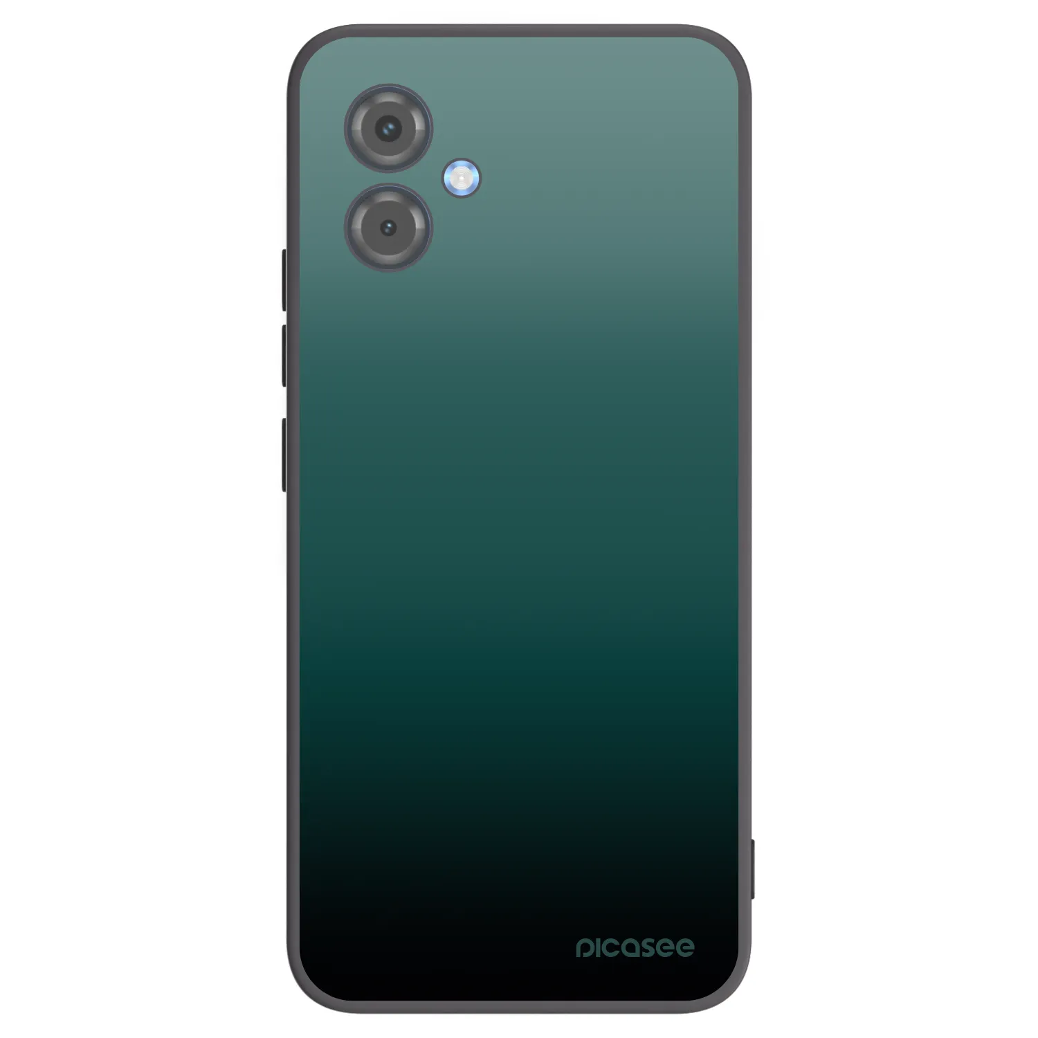 Picasee silikonowe czarne etui na Motorola Moto G14 - Verdant Fade