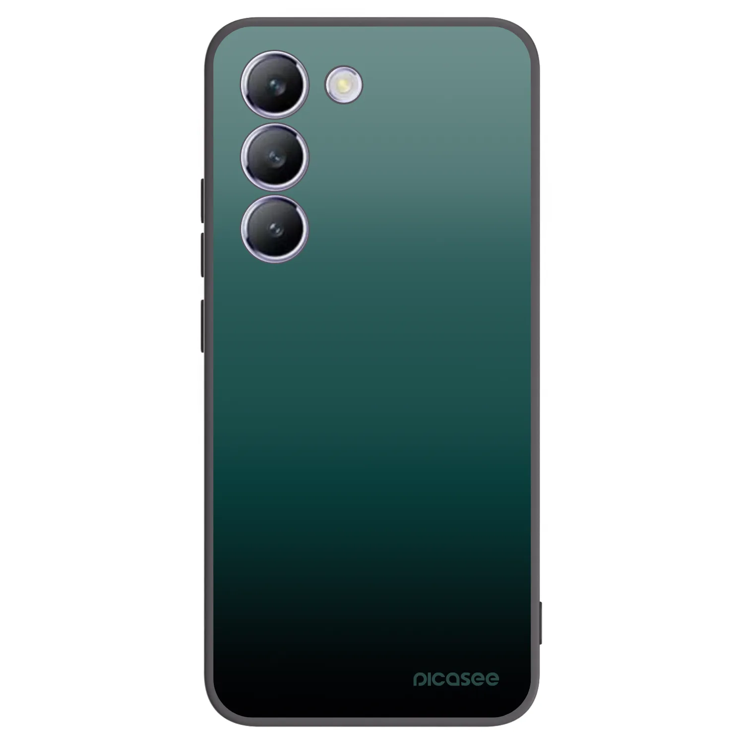 Picasee silikonowe czarne etui na Vivo V40 SE 5G - Verdant Fade