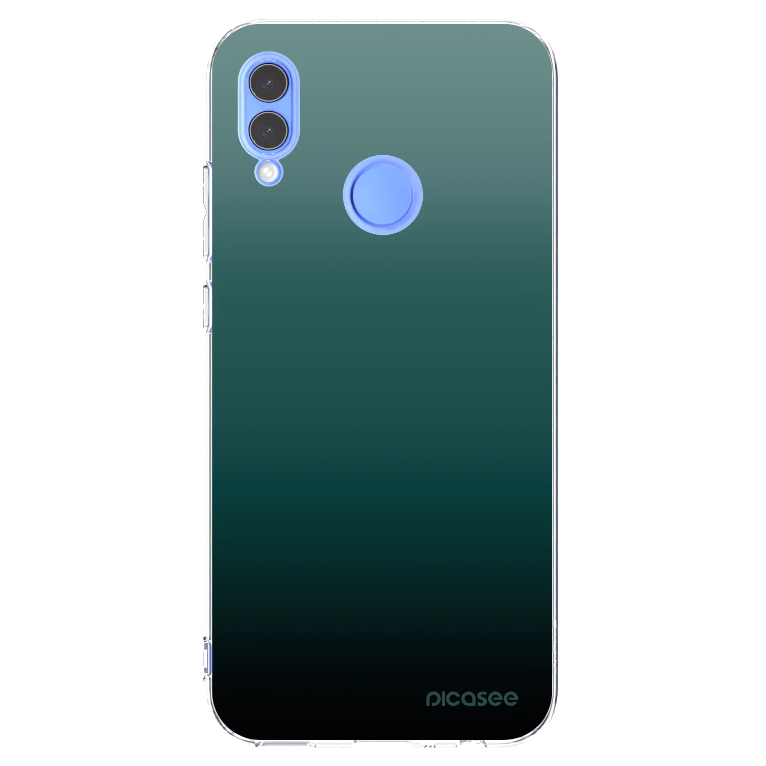 Picasee silikonowe przeźroczyste etui na Honor 10 Lite - Verdant Fade