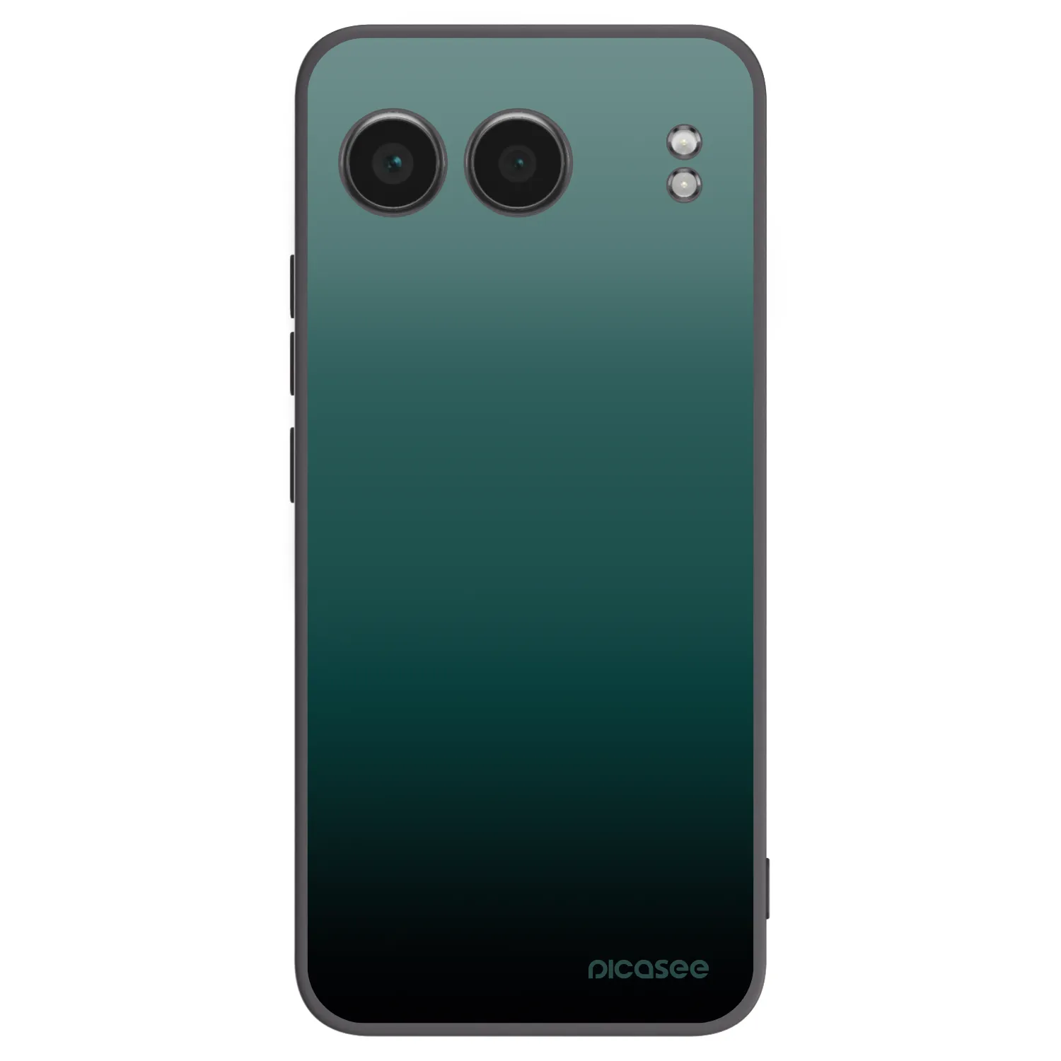 Picasee silikonowe czarne etui na OnePlus Nord 4 - Verdant Fade