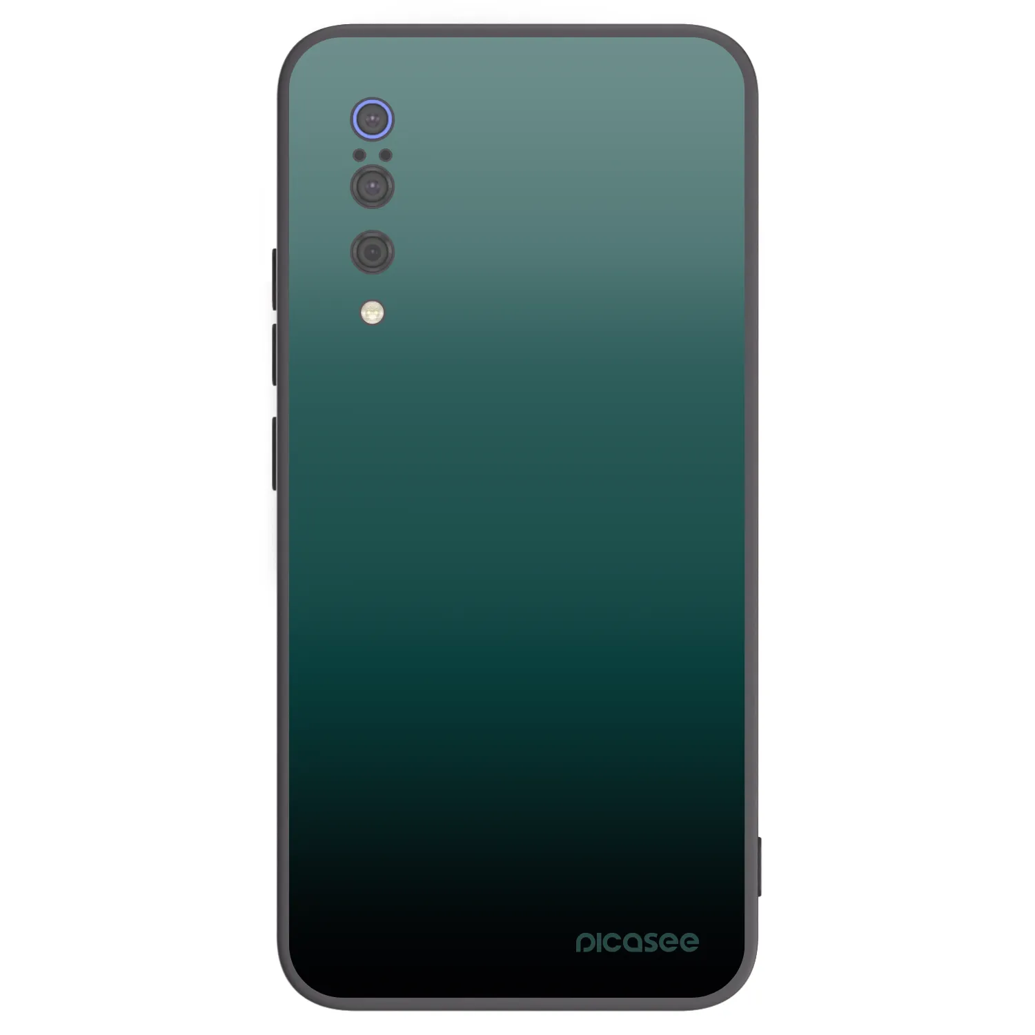 Picasee silikonowe czarne etui na Xiaomi Mi 9 - Verdant Fade
