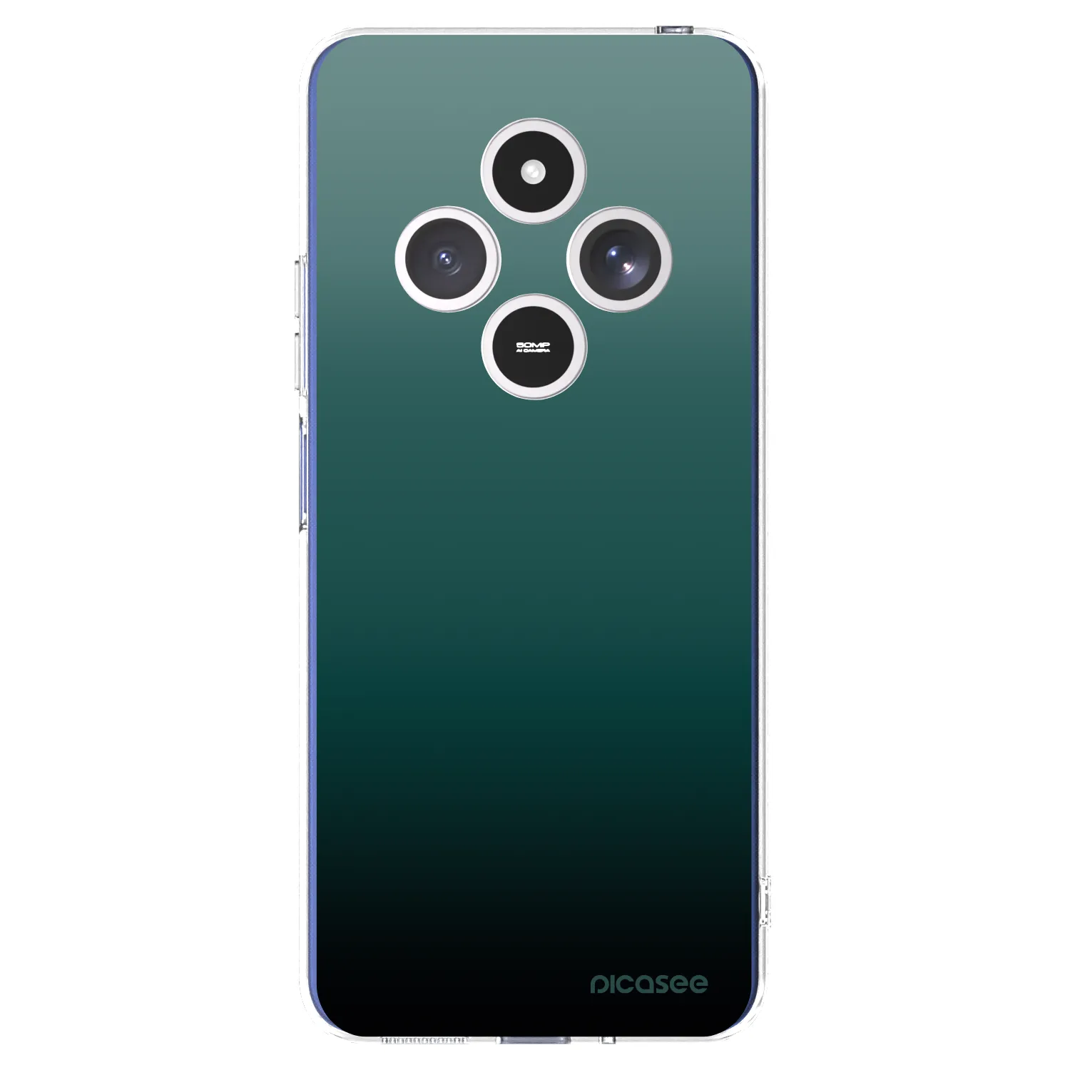 Picasee silikonowe przeźroczyste etui na Xiaomi Redmi 14C - Verdant Fade