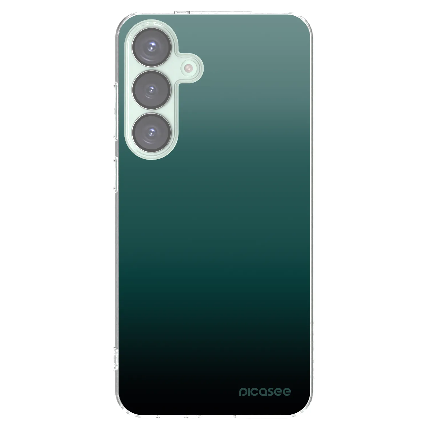 Picasee silikonowe przeźroczyste etui na Samsung Galaxy S25+ 5G - Verdant Fade