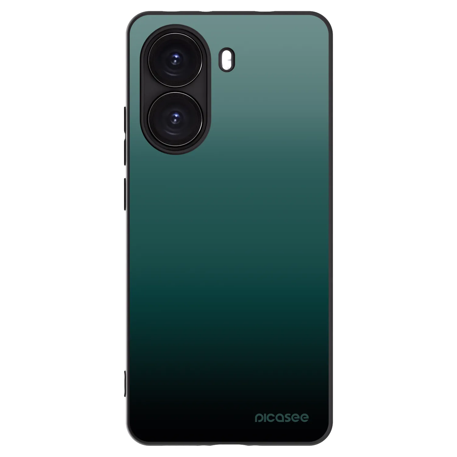 Picasee silikonowe czarne etui na Xiaomi Poco X7 Pro 5G - Verdant Fade