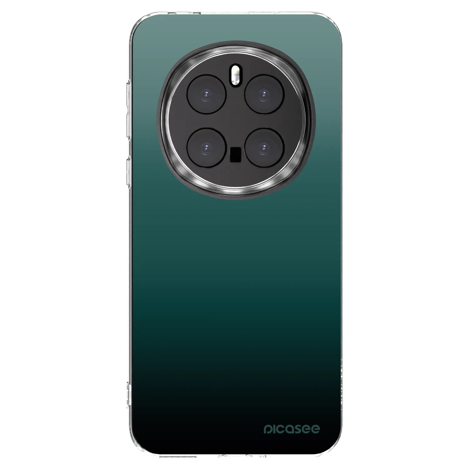 Picasee silikonowe przeźroczyste etui na Honor Magic7 Pro 5G - Verdant Fade