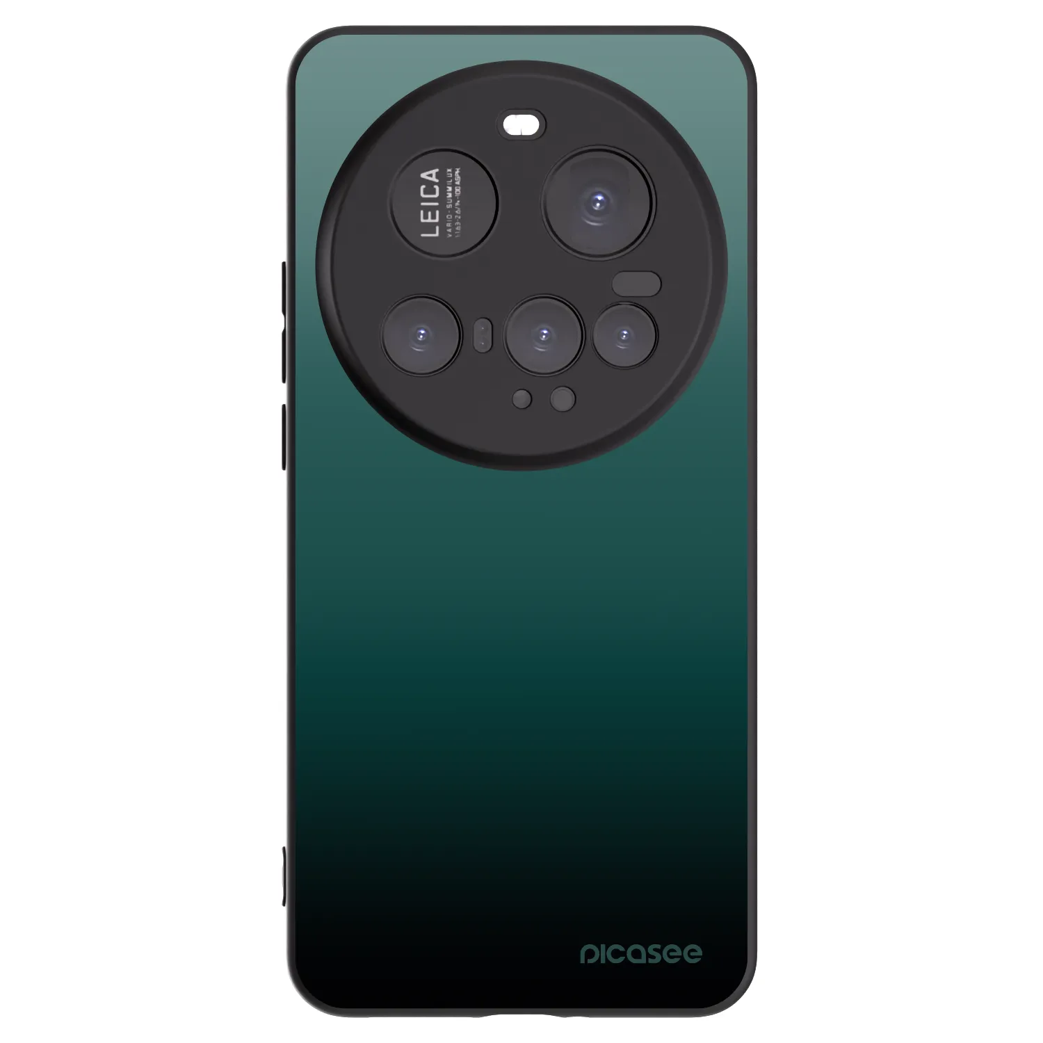 Picasee silikonowe czarne etui na Xiaomi 15 Ultra - Verdant Fade