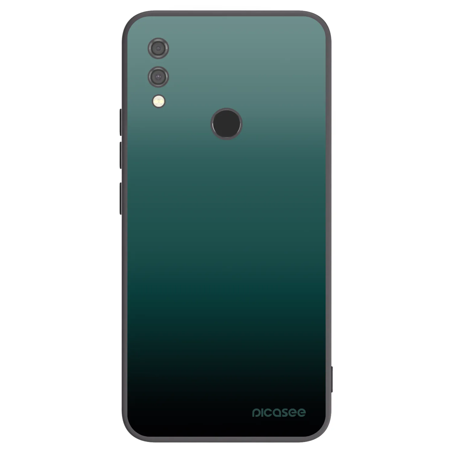 Picasee silikonowe czarne etui na Xiaomi Redmi Note 7 - Verdant Fade
