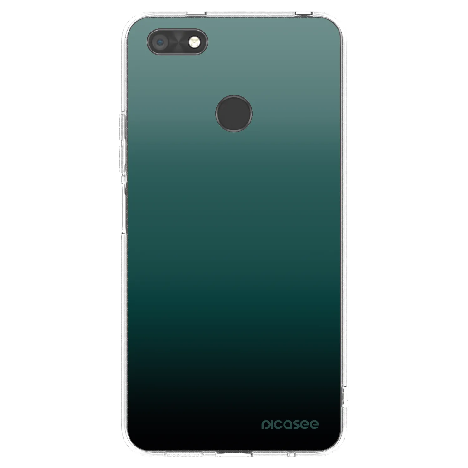 Picasee silikonowe przeźroczyste etui na Huawei P9 Lite Mini - Verdant Fade