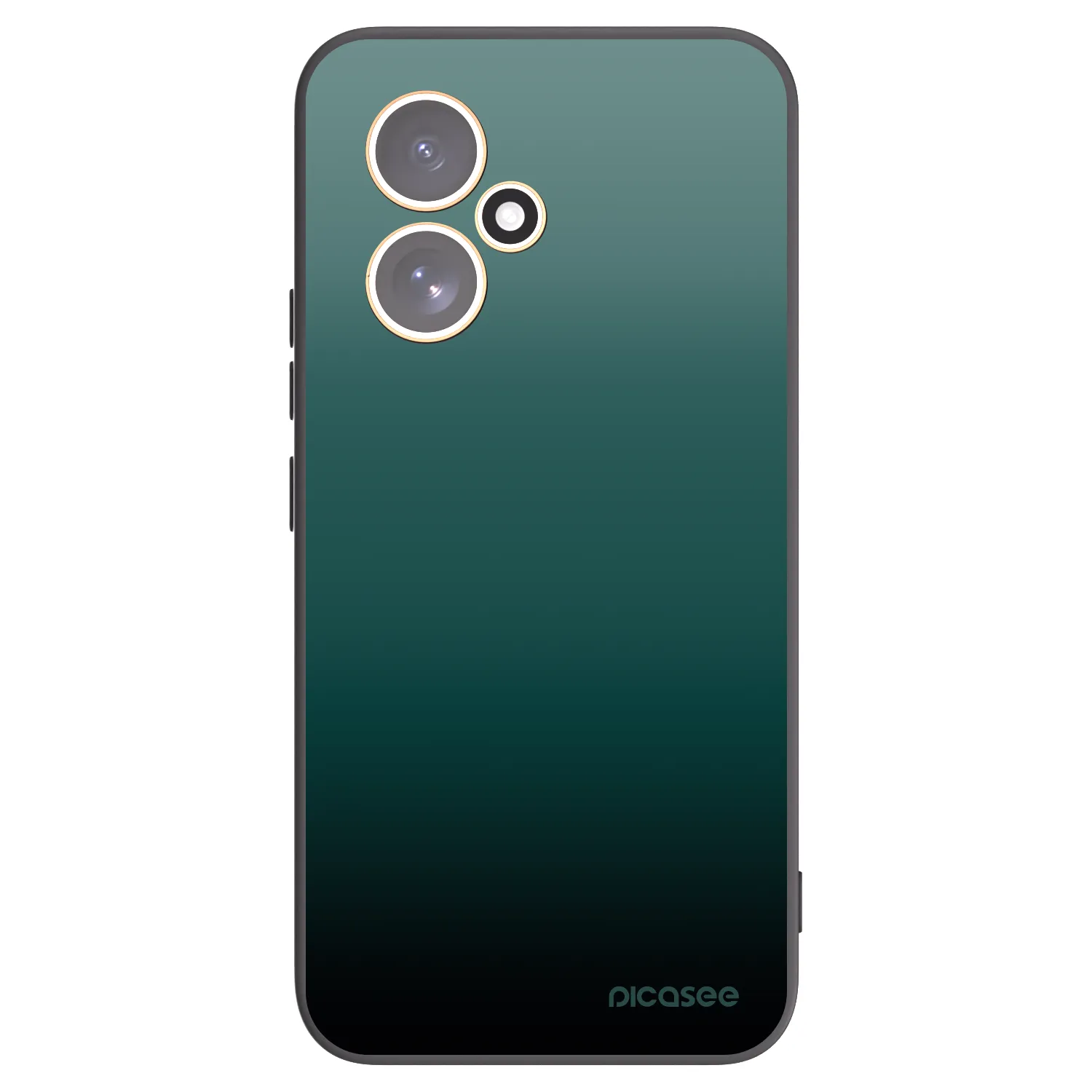 Picasee silikonowe czarne etui na Honor 400 5G - Verdant Fade