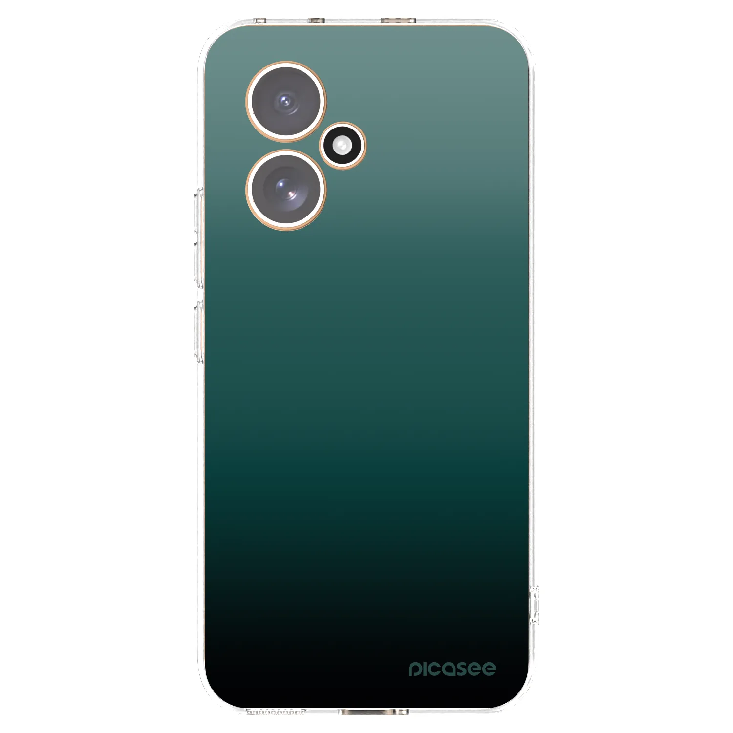 Picasee silikonowe przeźroczyste etui na Honor 400 5G - Verdant Fade