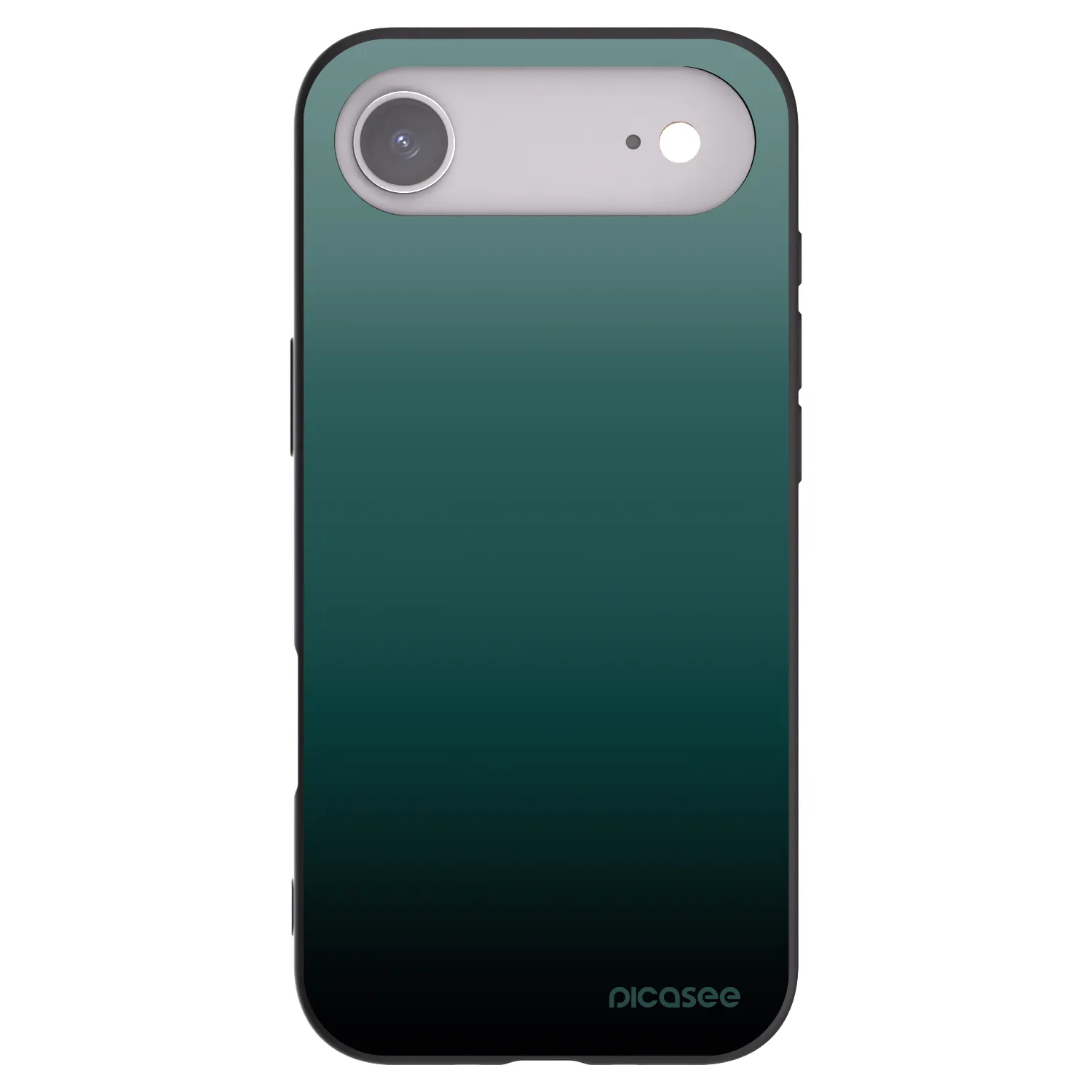 Picasee silikonowe czarne etui na Apple iPhone Air - Verdant Fade