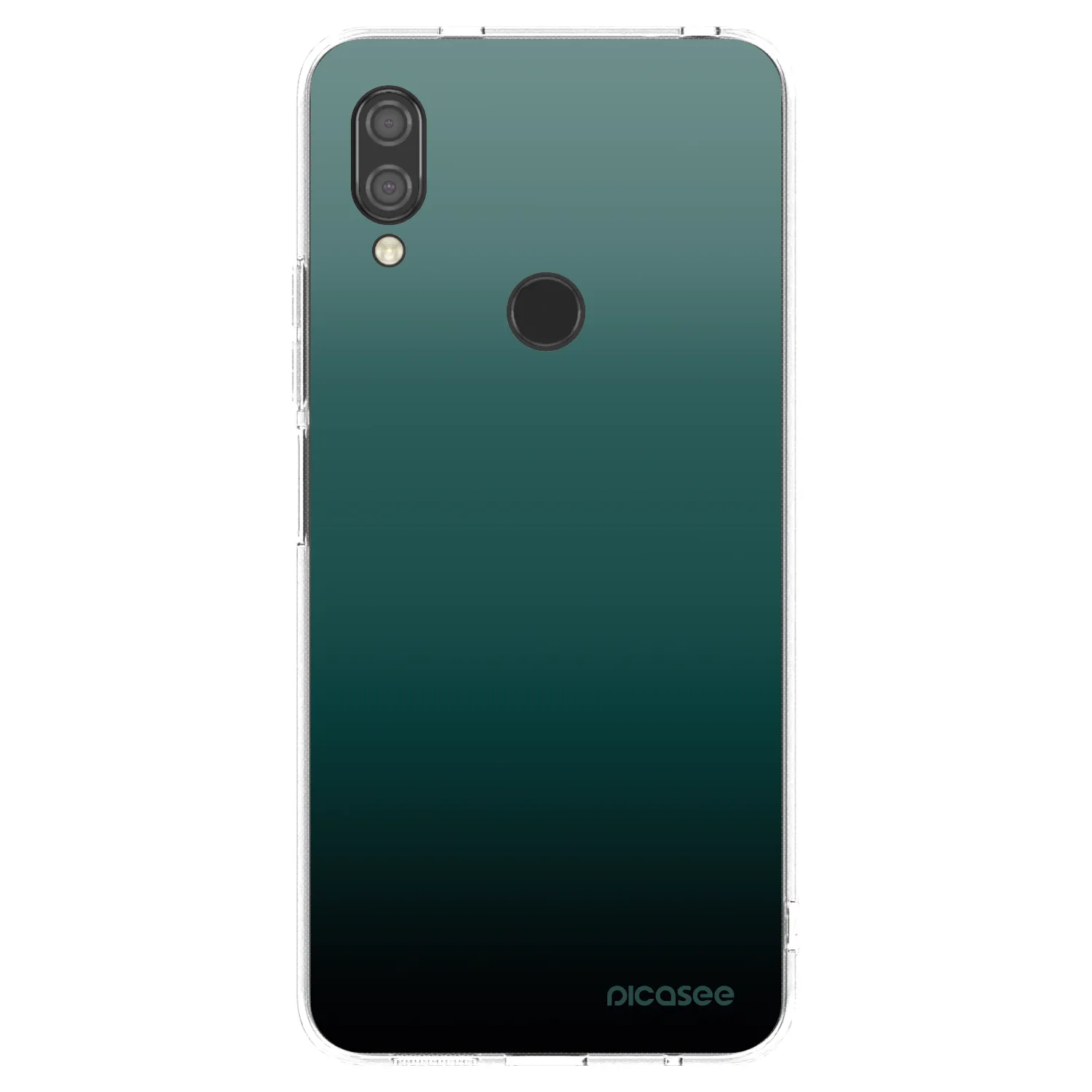 Picasee silikonowe przeźroczyste etui na Xiaomi Redmi 7 - Verdant Fade