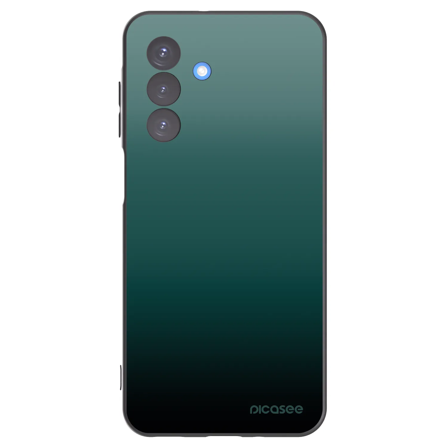 Picasee silikonowe czarne etui na Samsung Galaxy A17 5G - Verdant Fade