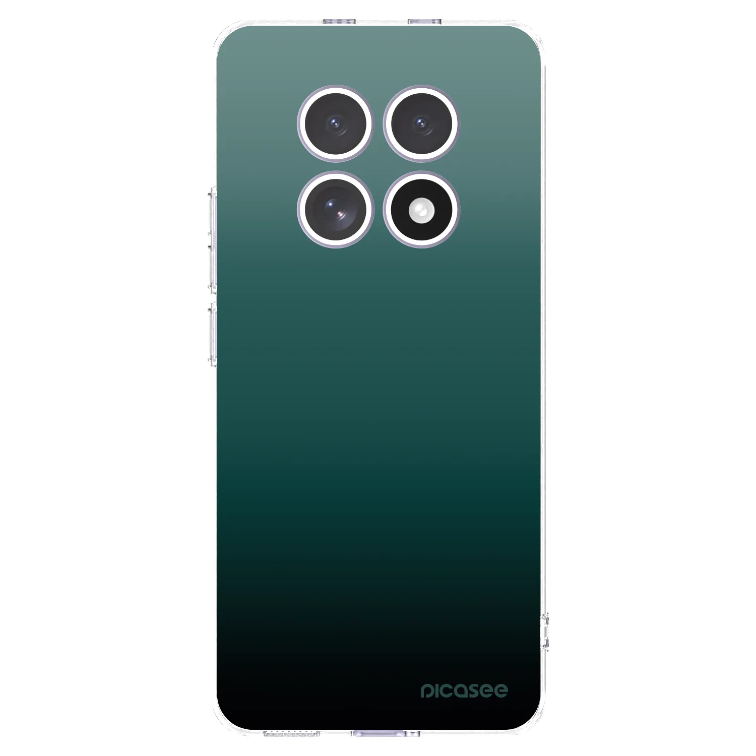 Picasee silikonowe przeźroczyste etui na Xiaomi Redmi Note 15 4G - Verdant Fade