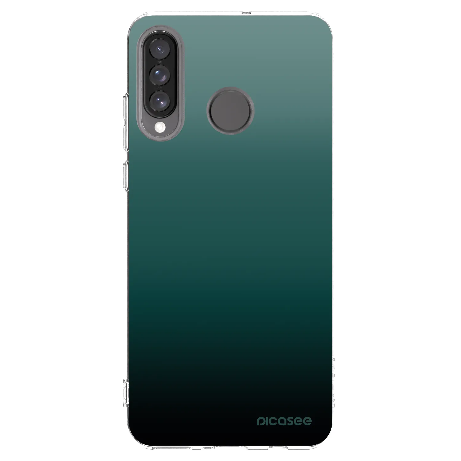 Picasee silikonowe przeźroczyste etui na Huawei P30 Lite - Verdant Fade