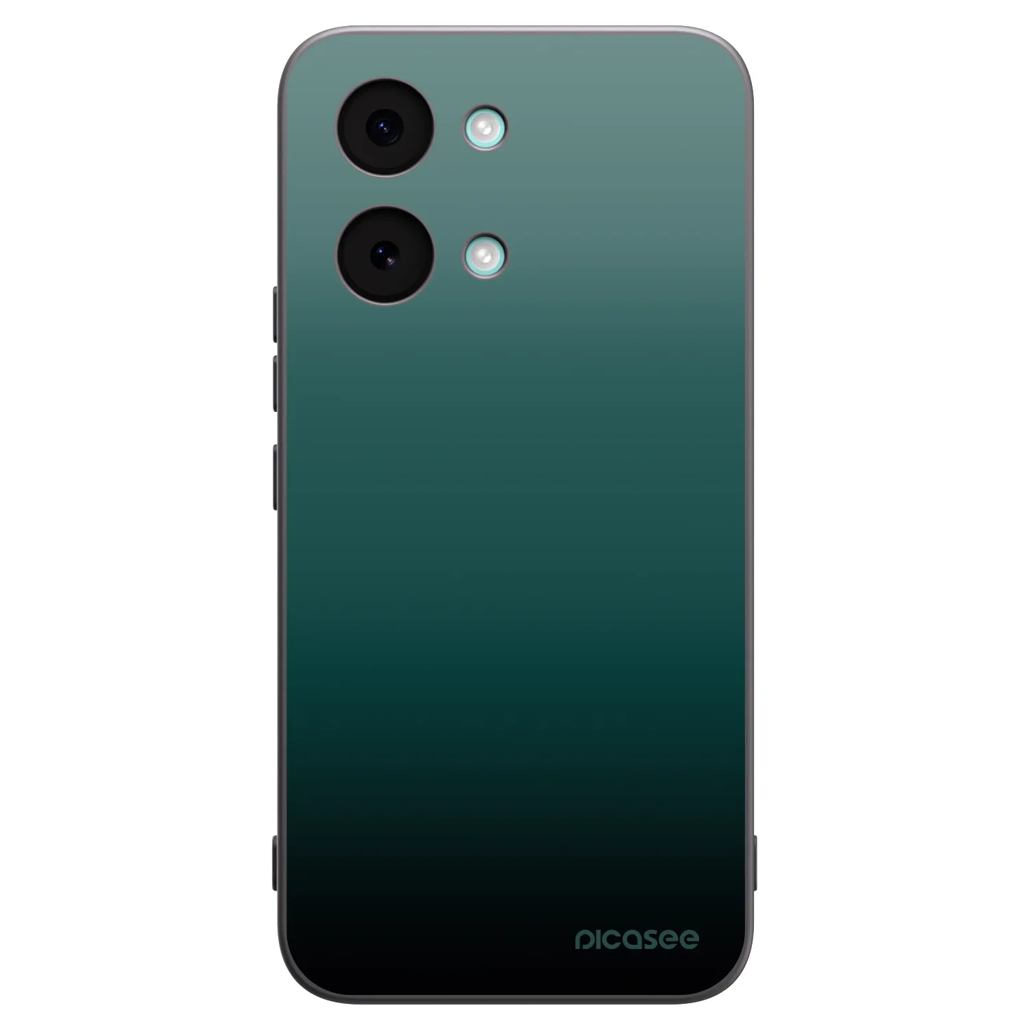 Picasee silikonowe czarne etui na Xiaomi Poco X8 Pro Max - Verdant Fade