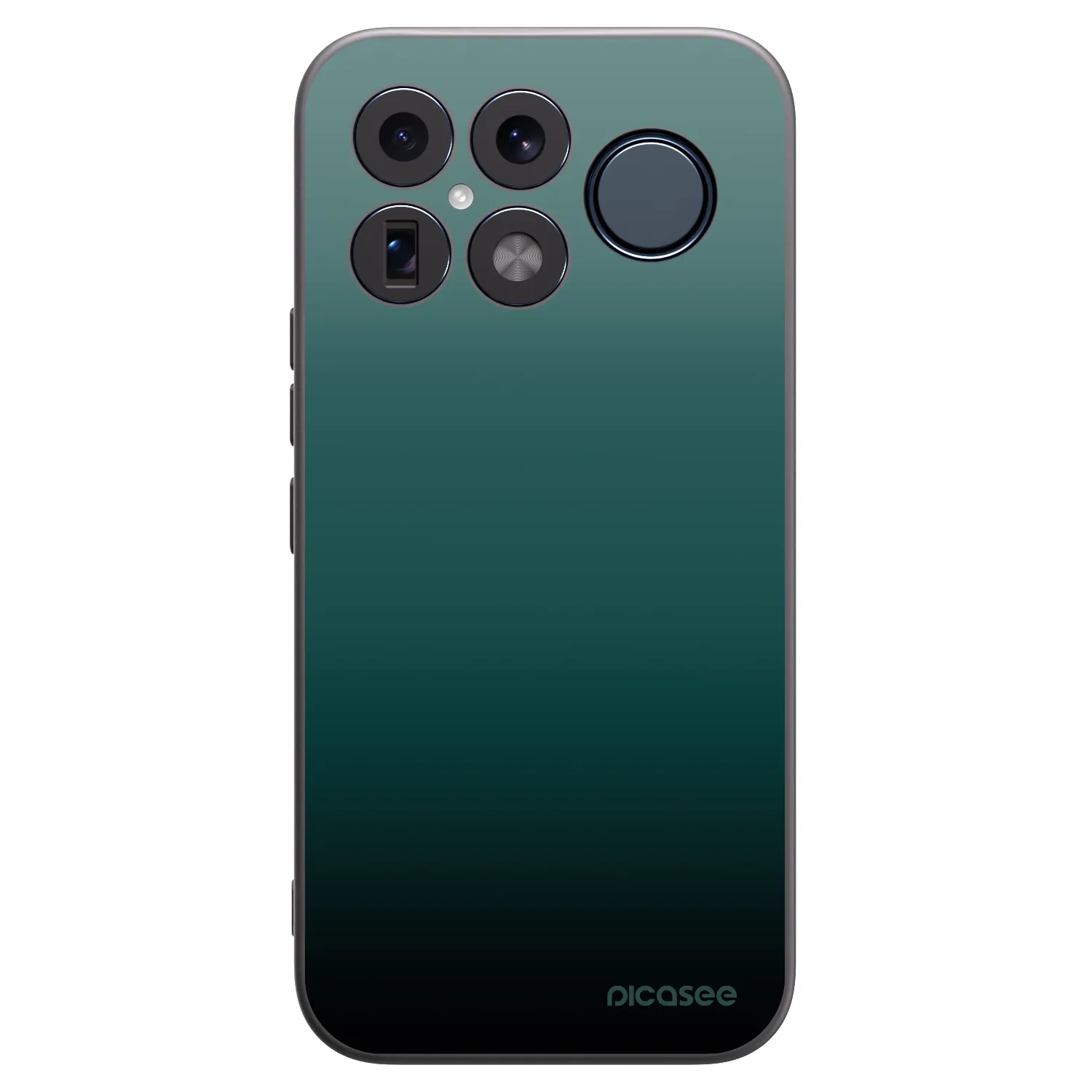 Picasee silikonowe czarne etui na Xiaomi Poco F8 Ultra - Verdant Fade