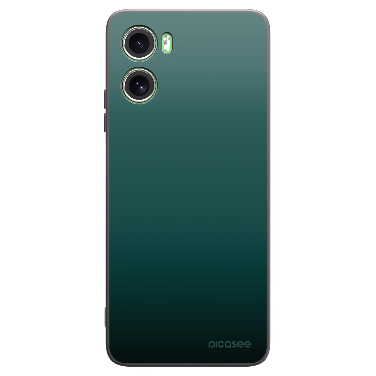 Picasee silikonowe czarne etui na Motorola Moto G06 - Verdant Fade