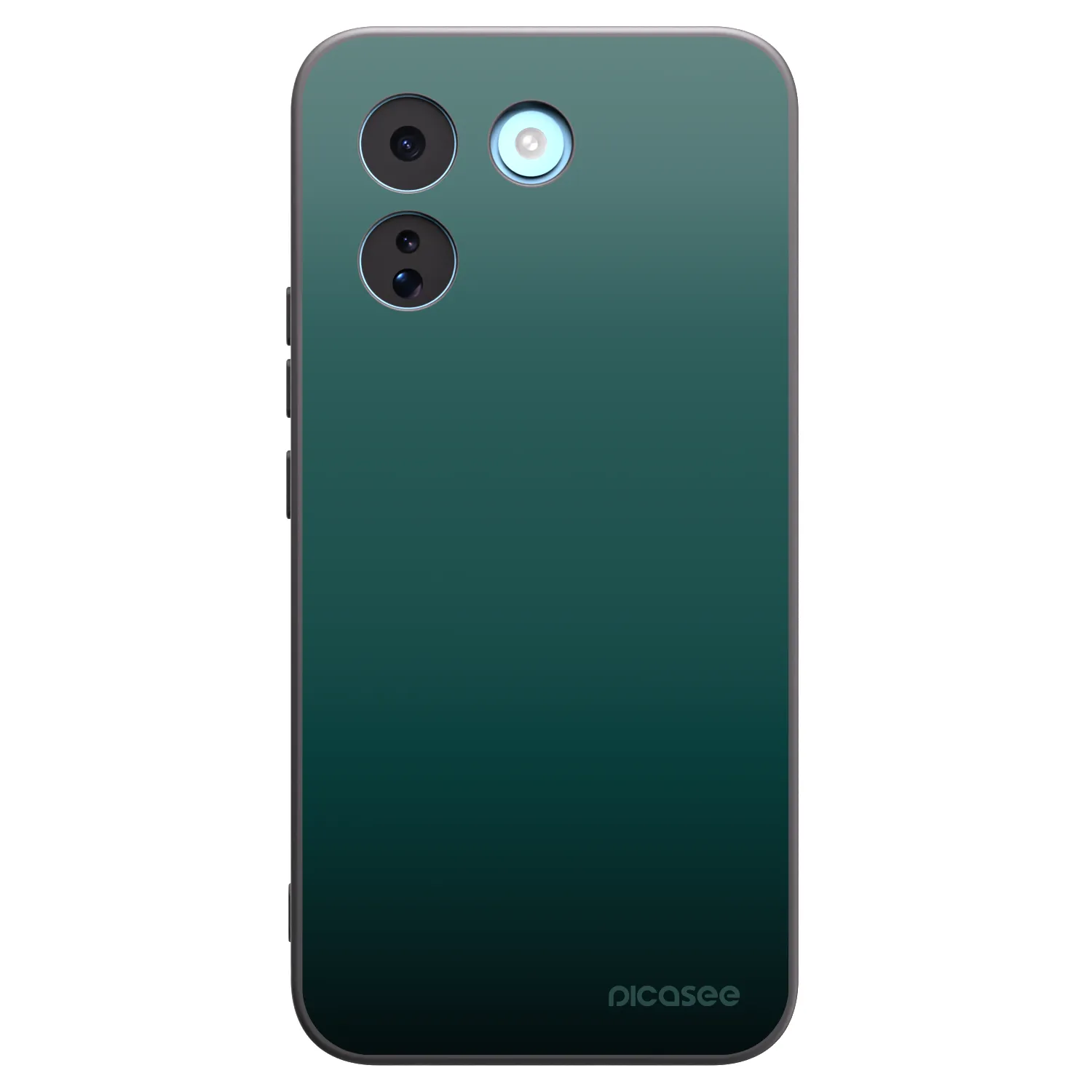 Picasee silikonowe czarne etui na Xiaomi Redmi Note 17 Pro MAX 5G - Verdant Fade