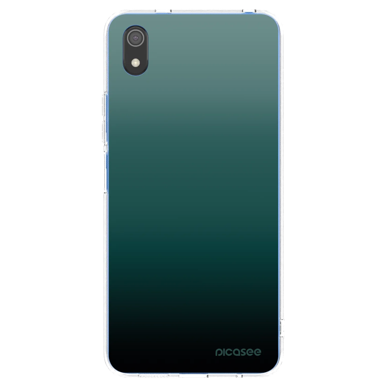 Picasee silikonowe przeźroczyste etui na Xiaomi Redmi 7A - Verdant Fade