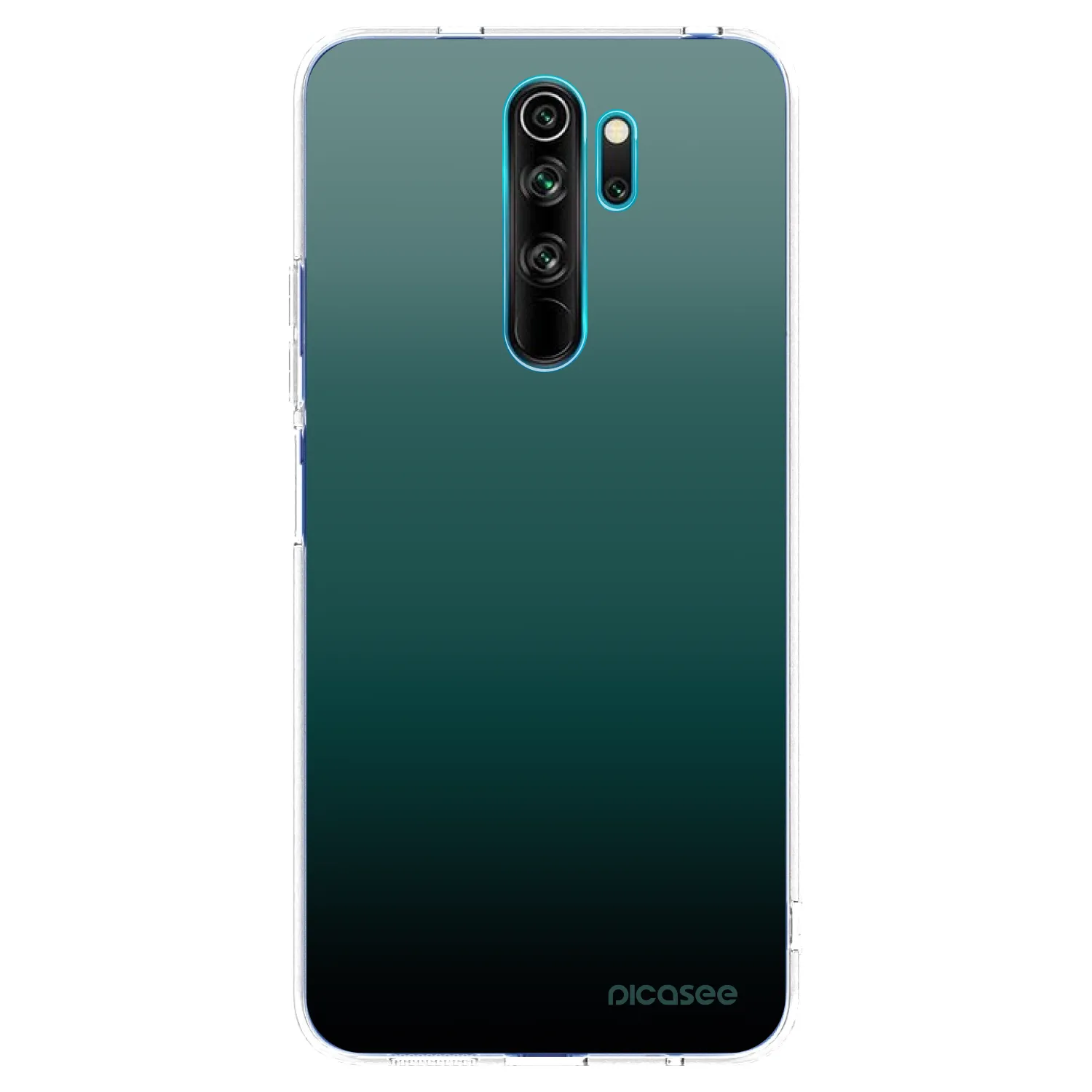 Picasee silikonowe przeźroczyste etui na Xiaomi Redmi Note 8 Pro - Verdant Fade
