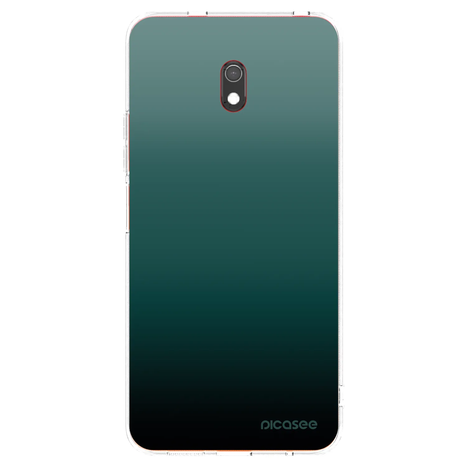 Picasee silikonowe przeźroczyste etui na Xiaomi Redmi 8A - Verdant Fade