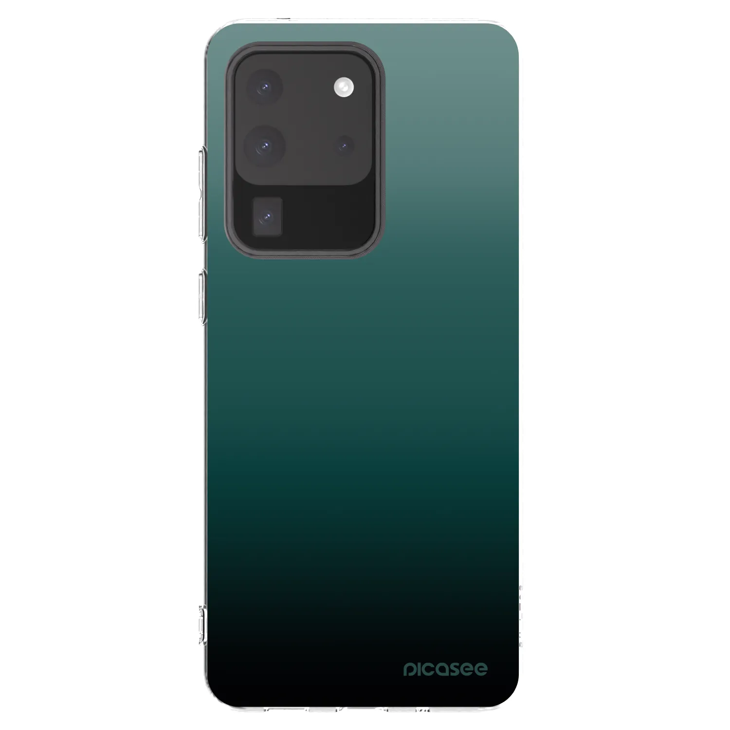Picasee silikonowe przeźroczyste etui na Samsung Galaxy S20 Ultra 5G G988F - Verdant Fade