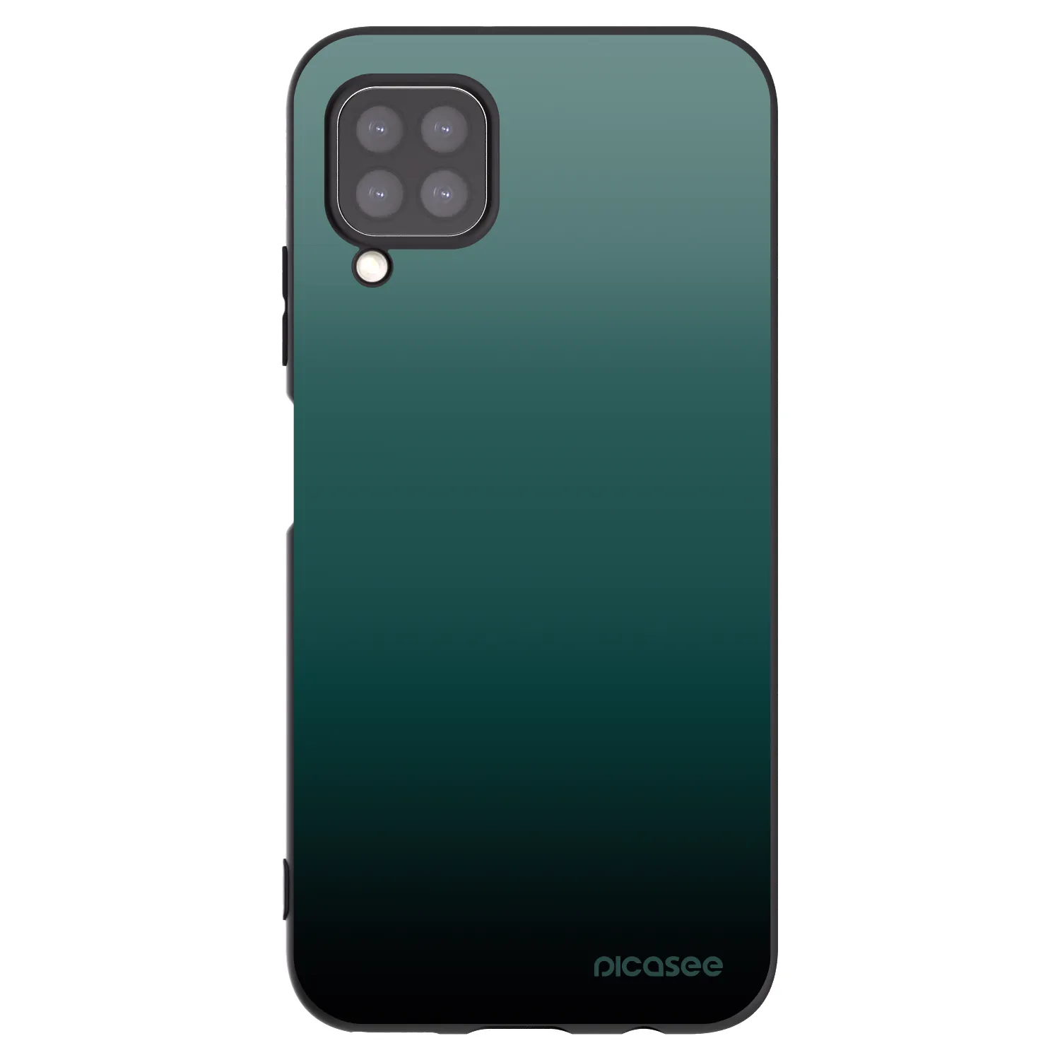 Picasee silikonowe czarne etui na Huawei P40 Lite - Verdant Fade