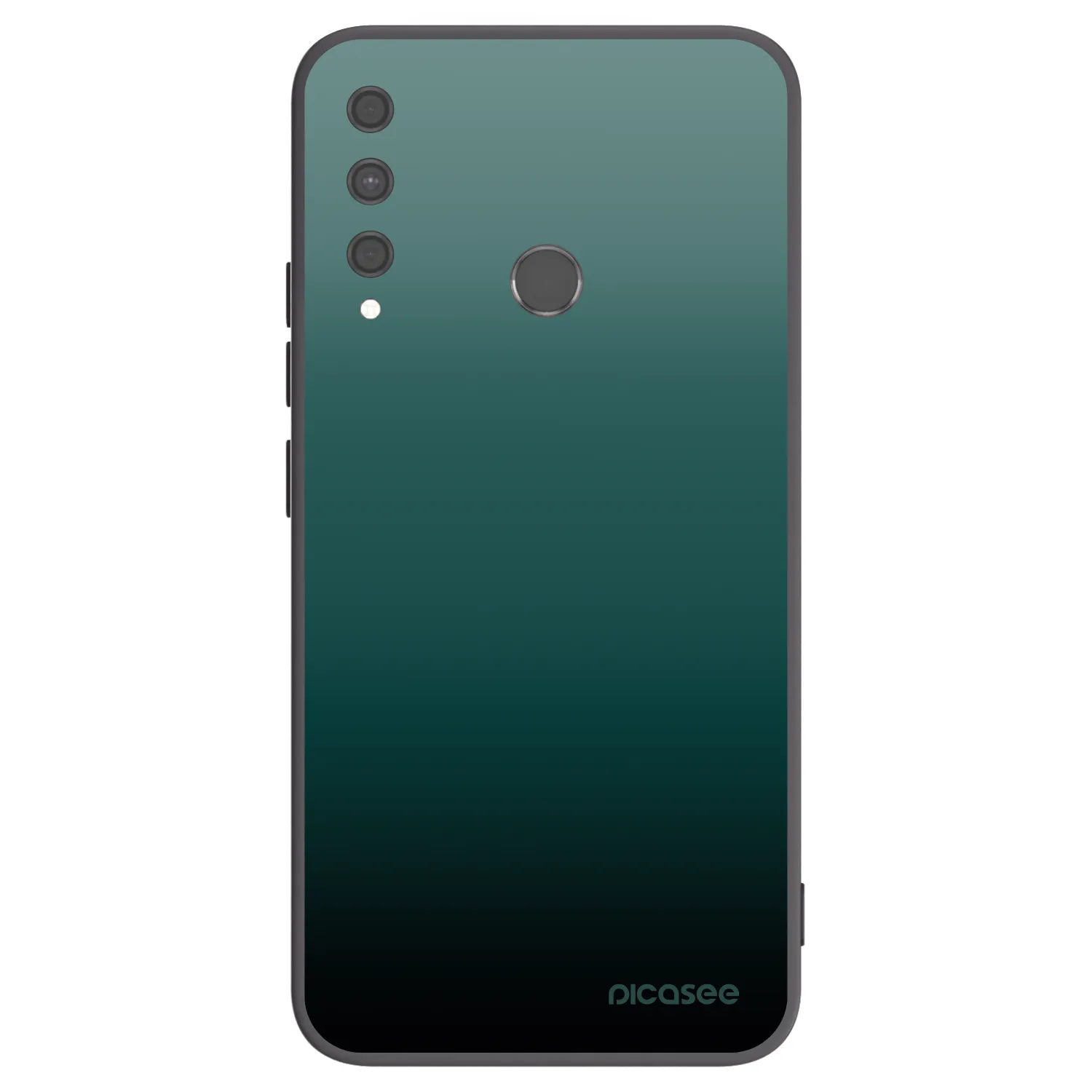 Picasee silikonowe czarne etui na Huawei P40 Lite E - Verdant Fade