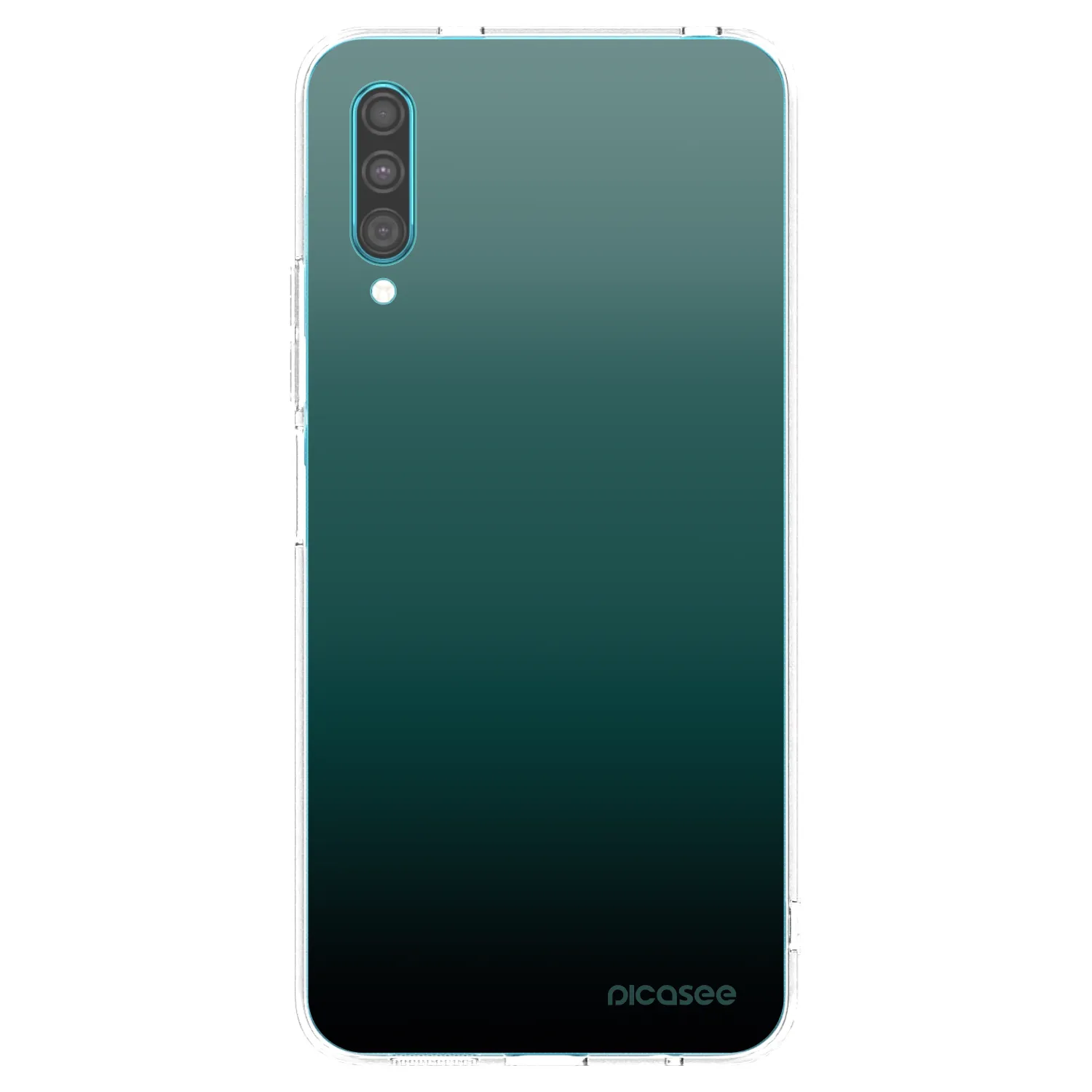 Picasee silikonowe przeźroczyste etui na Samsung Galaxy A30s A307F - Verdant Fade