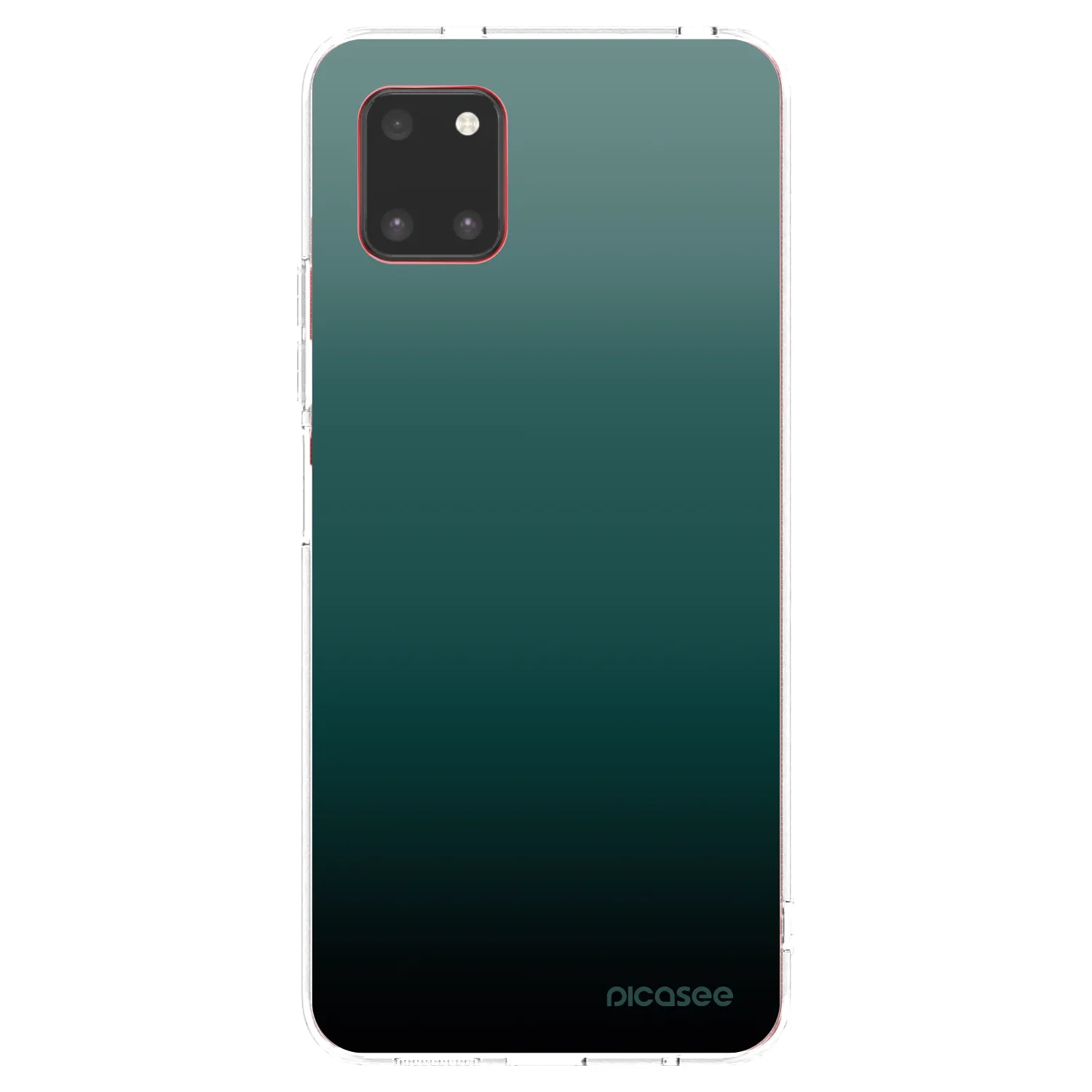 Picasee silikonowe przeźroczyste etui na Samsung Galaxy Note 10 Lite N770F - Verdant Fade