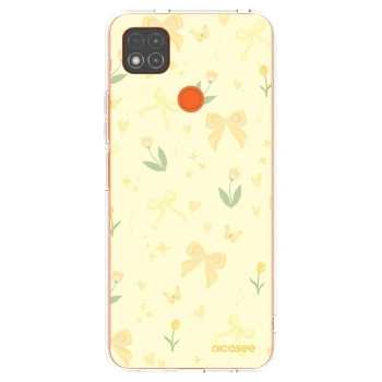 Picasee silikonowe przeźroczyste etui na Xiaomi Redmi 9C - Honey Blossom