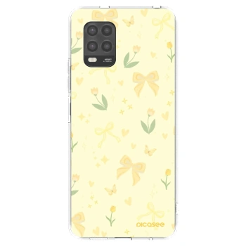 Picasee silikonowe przeźroczyste etui na Xiaomi Mi 10 Lite - Honey Blossom