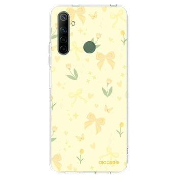 Picasee silikonowe przeźroczyste etui na Realme 6i - Honey Blossom
