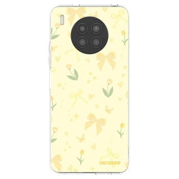 Picasee silikonowe przeźroczyste etui na Huawei Nova 8i - Honey Blossom