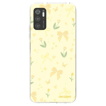 Picasee silikonowe przeźroczyste etui na Xiaomi Poco M3 Pro 5G - Honey Blossom