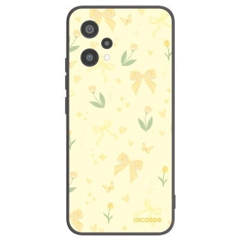 Picasee silikonowe czarne etui na Realme 9 Pro 5G - Honey Blossom