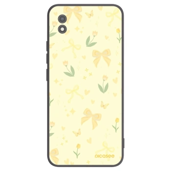 Picasee silikonowe czarne etui na Realme C11 (2021) - Honey Blossom