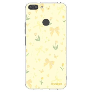 Picasee silikonowe przeźroczyste etui na Huawei P Smart - Honey Blossom