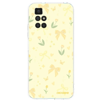 Picasee silikonowe przeźroczyste etui na Xiaomi Redmi 10 (2022) - Honey Blossom